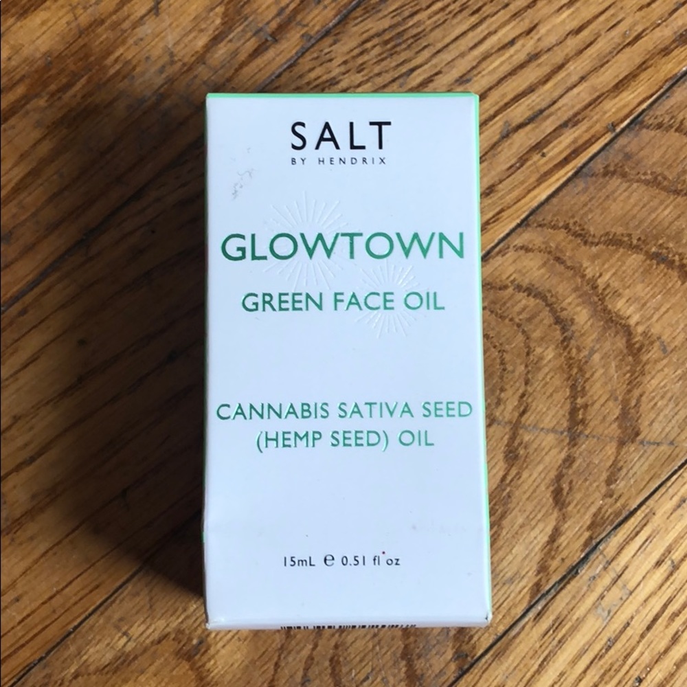 Salt by Hendrix Glowtown Green Face Oil